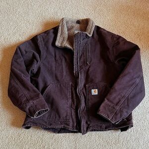 Women’s Sherpa-Lined Duck Canvas Carhartt Jacket